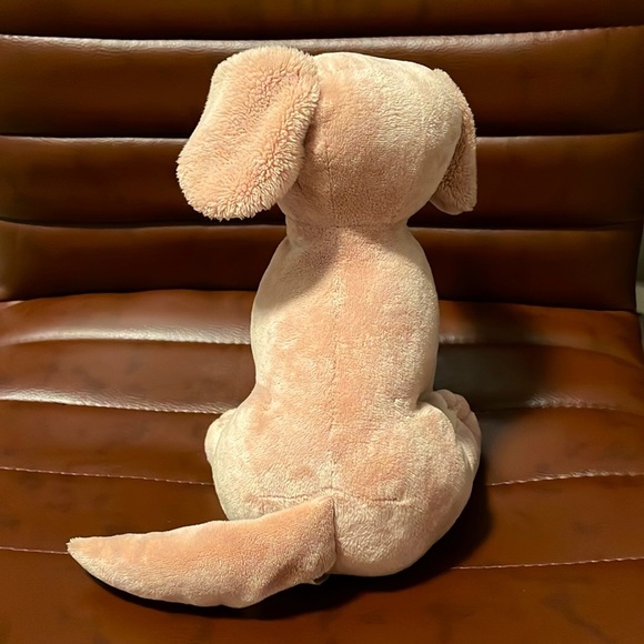 FAO Schwarz Yellow Lab Golden Retriever Puppy Dog Plush Stuffed Animal Lovey VGC - Picture 2 of 4